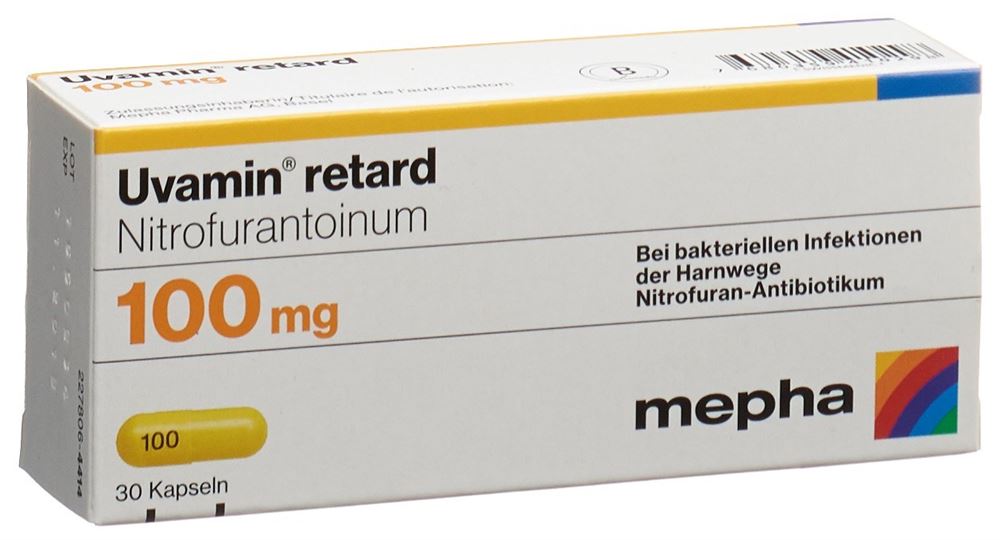 UVAMIN retard caps ret 100 mg 30 pce