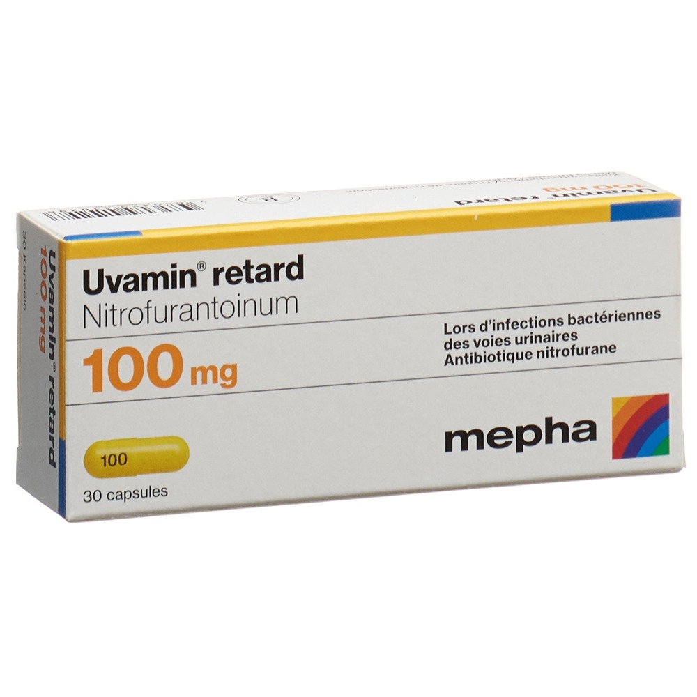 UVAMIN retard caps ret 100 mg 30 pce