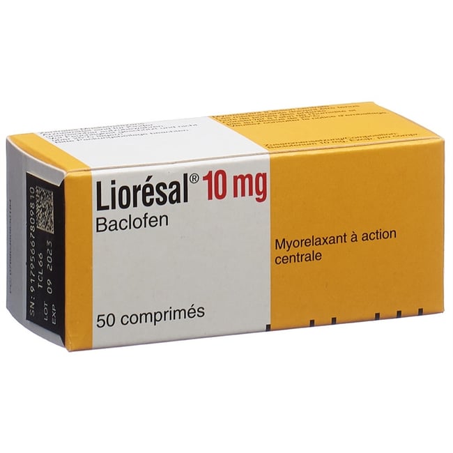 Lioresal 10 mg, Tabletten