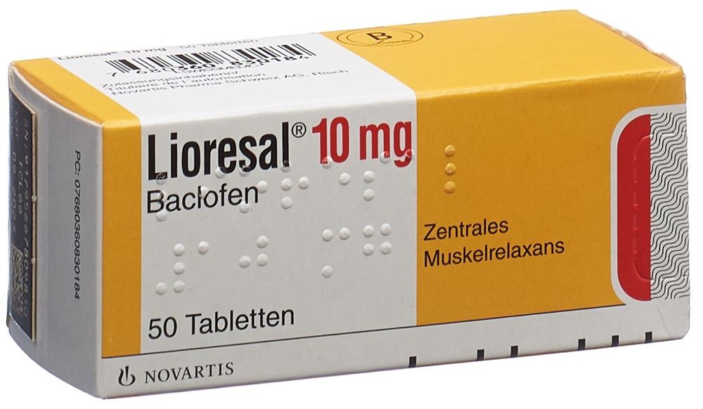LIORESAL cpr 10 mg 50 pce