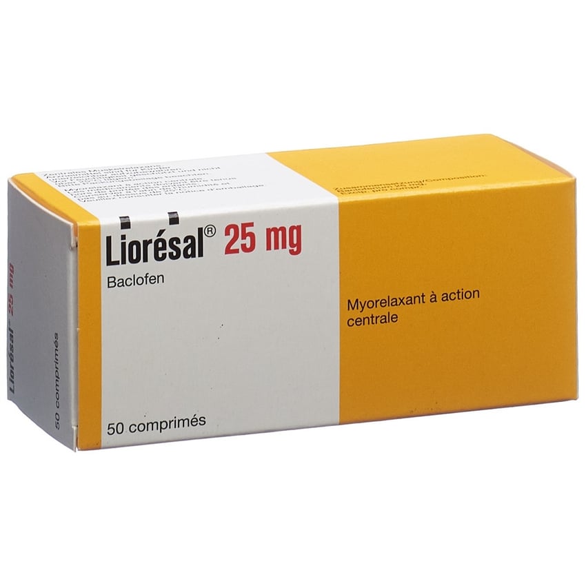 Lioresal 25 mg, Tabletten