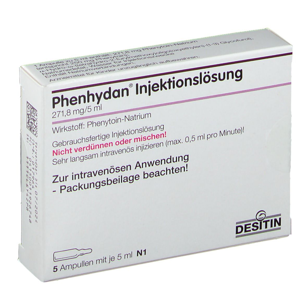 Phenhydan, Injektionslösung