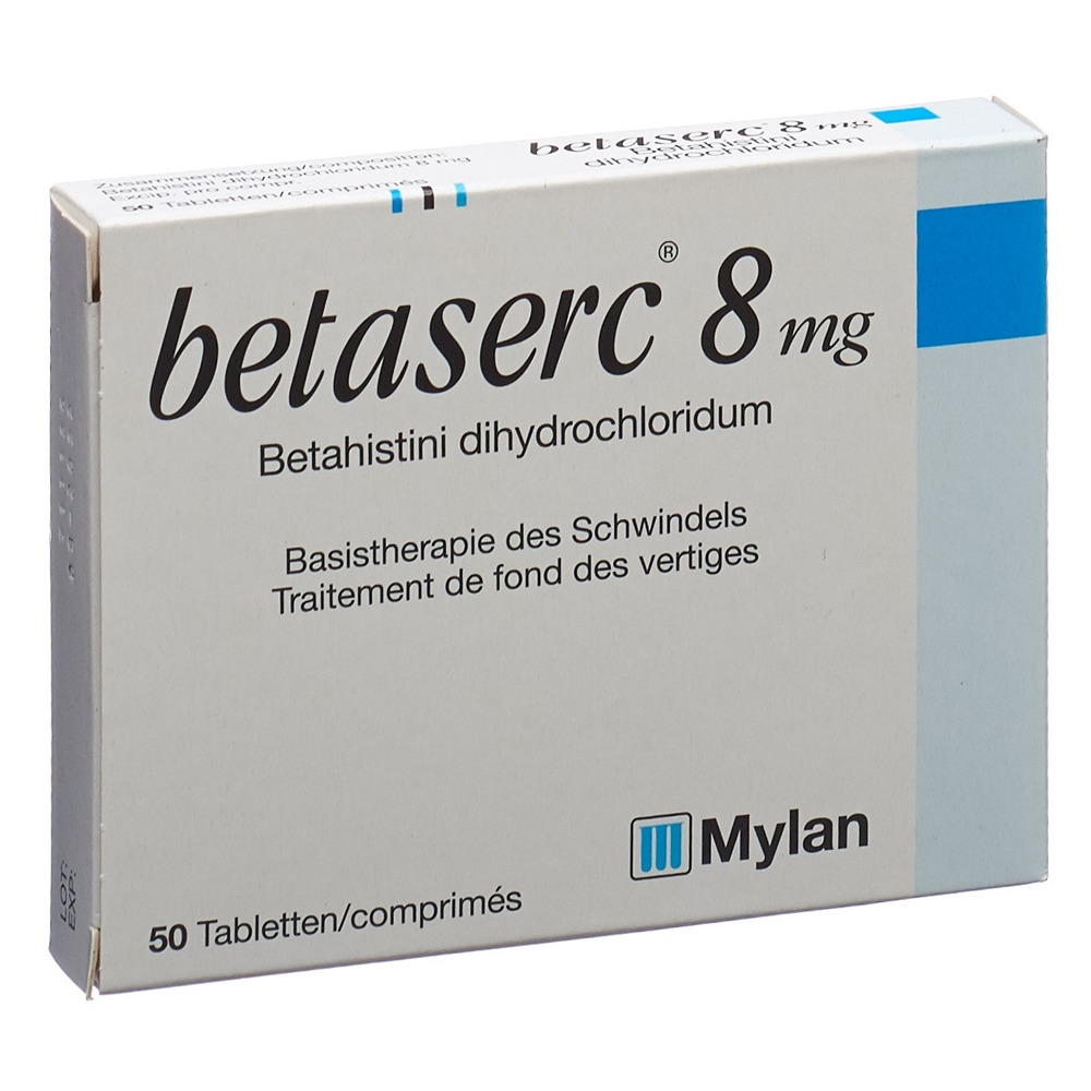 Betaserc 8 mg, Tabletten