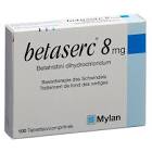 Betaserc 8 mg, Tabletten