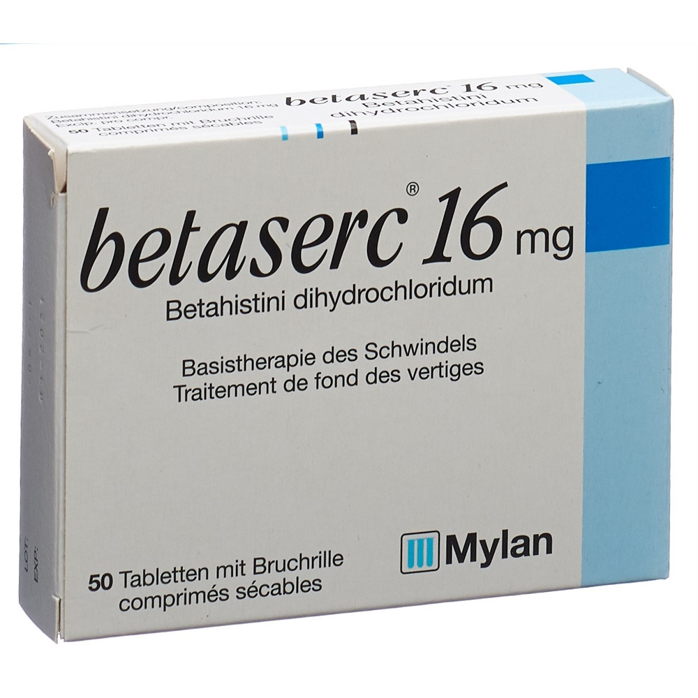 BETASERC cpr 16 mg 50 pce
