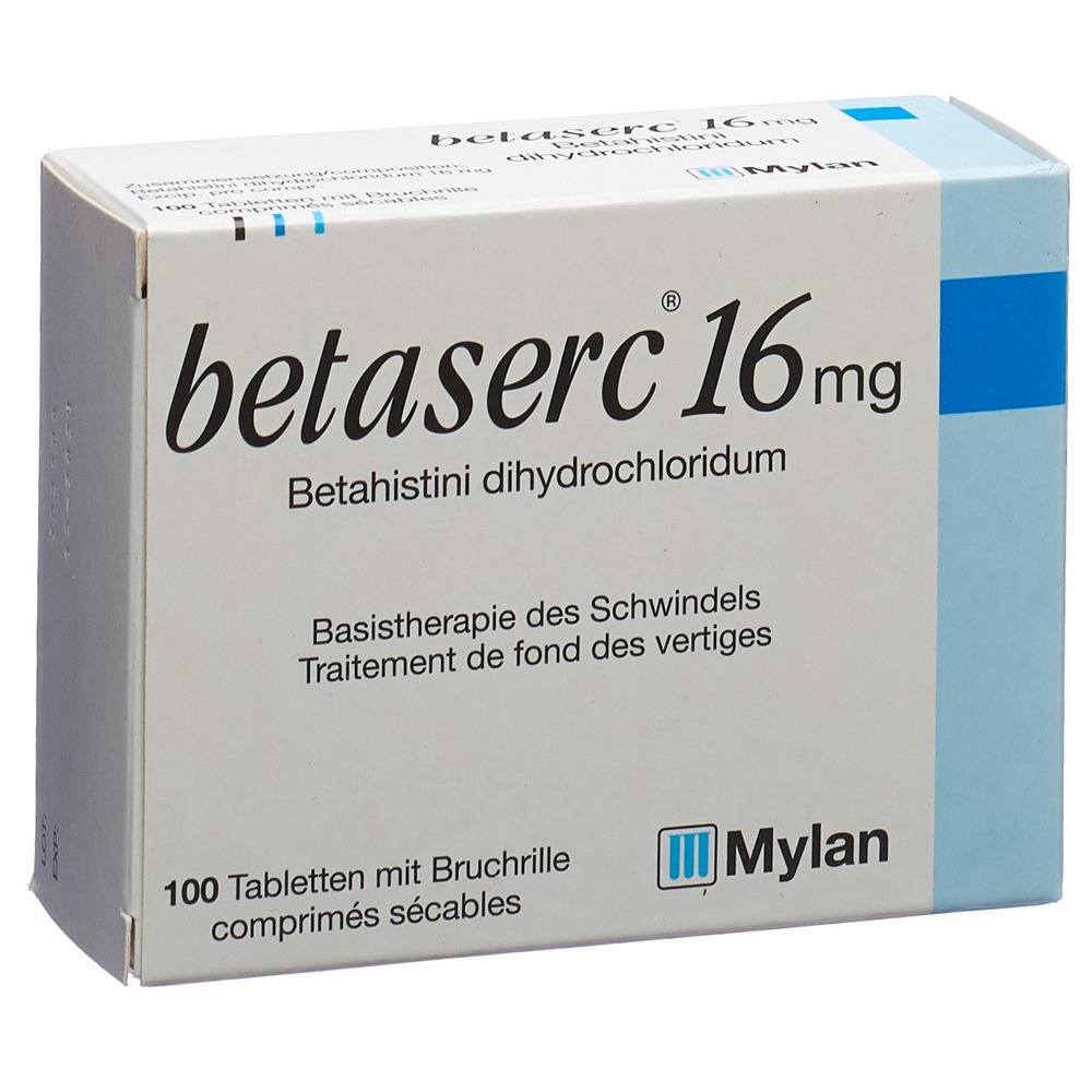 Betaserc 16 mg, Tabletten