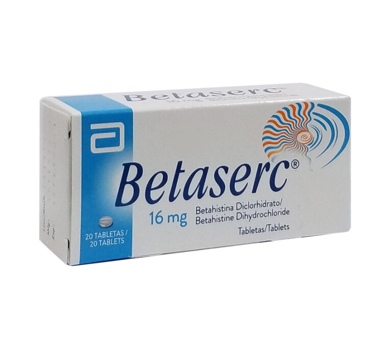 Betaserc 16 mg, Tabletten