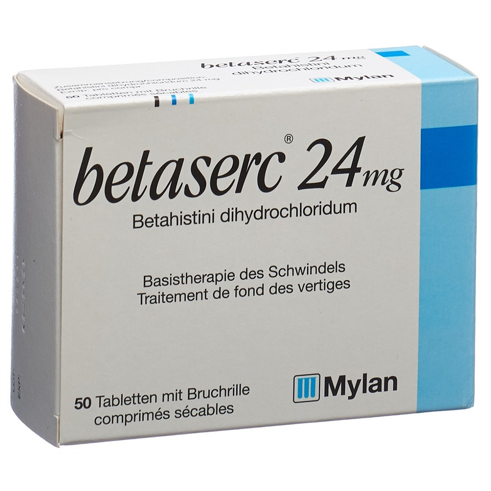 Betaserc 24 mg, Tabletten
