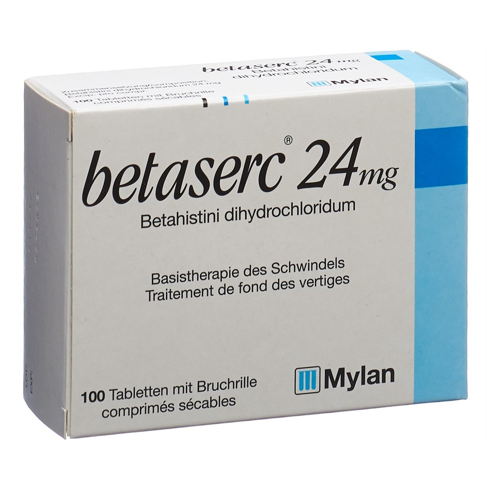 Betaserc 24 mg, Tabletten