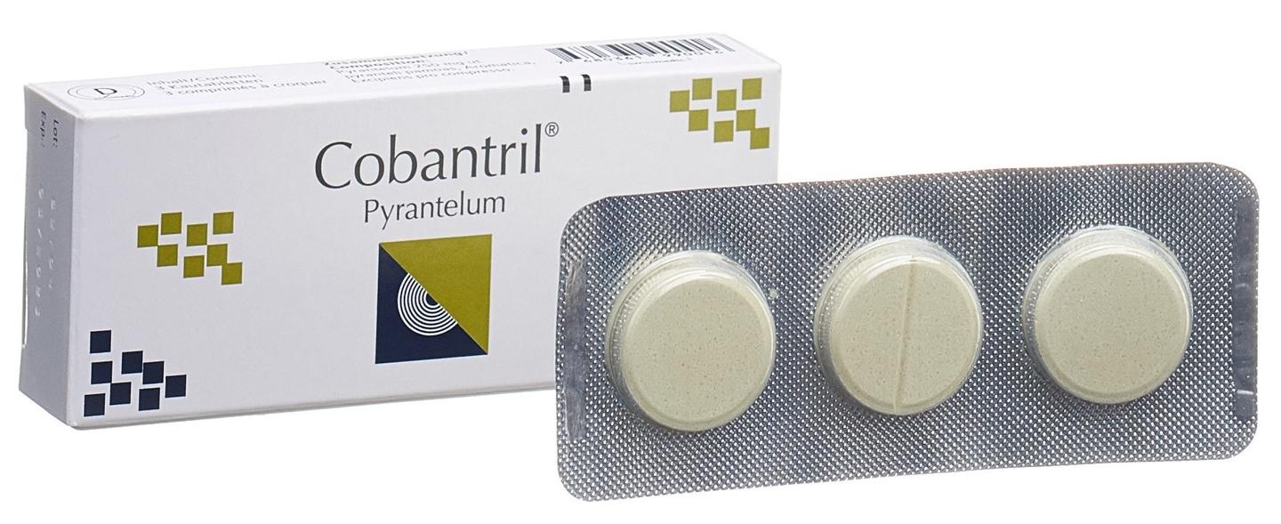 Cobantril, Kautabletten