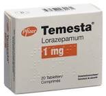 Temesta 1mg, Tabletten