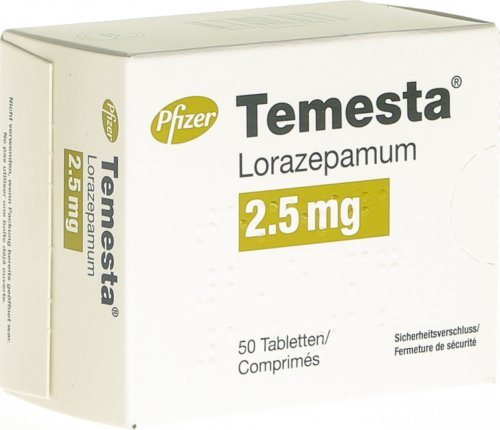Temesta 2.5mg, Tabletten