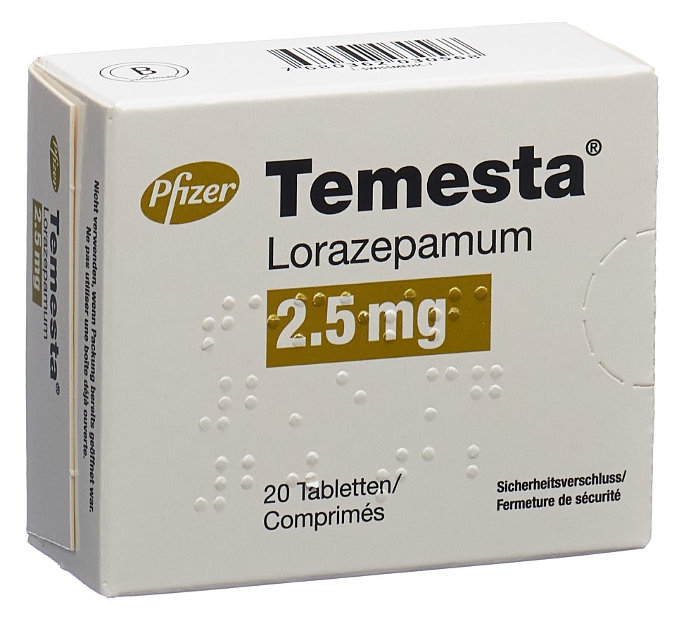 TEMESTA cpr 2.5 mg 20 pce