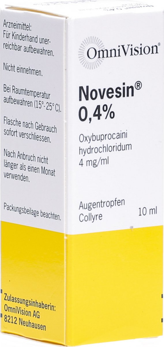 Novesin 0,4 %, Augentropfen