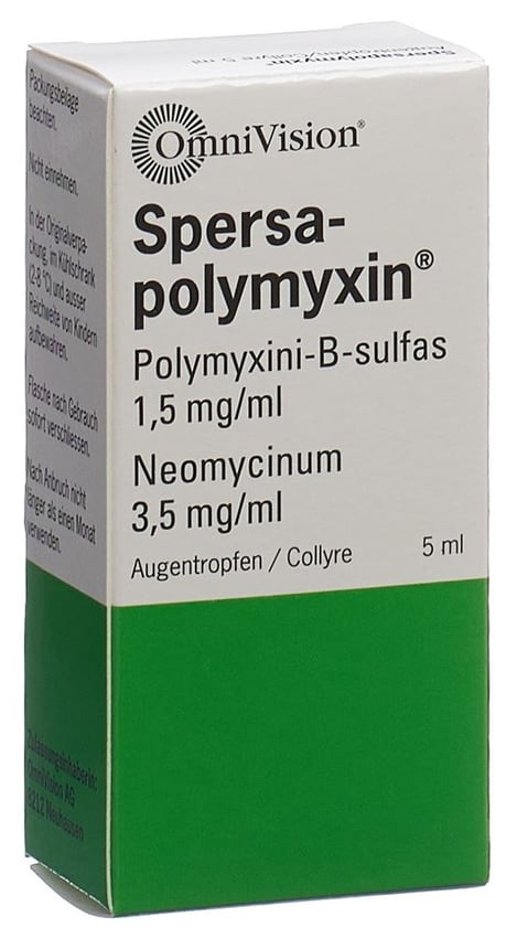 Spersapolymyxin, Augentropfen