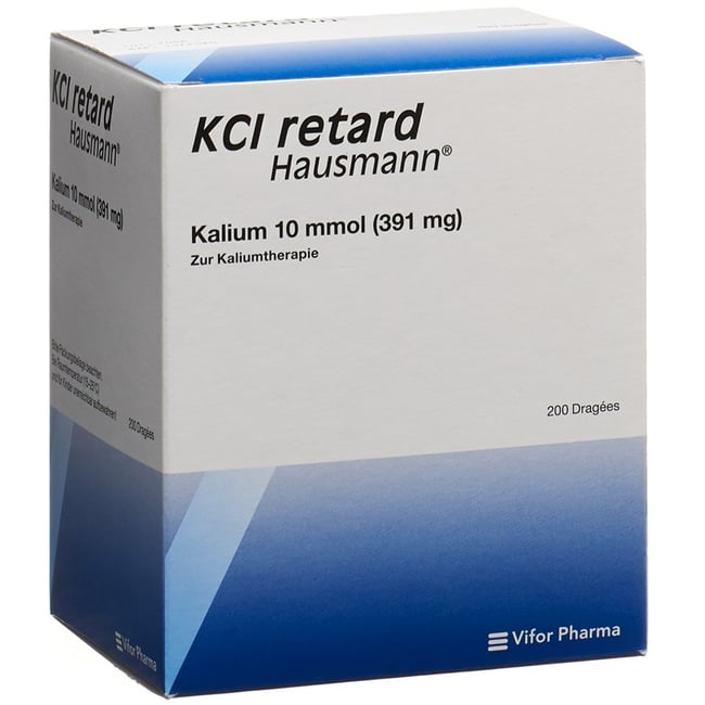 KCl Retard Hausmann, Retardtabletten