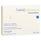 Lasix 250 mg, solution pour perfusion