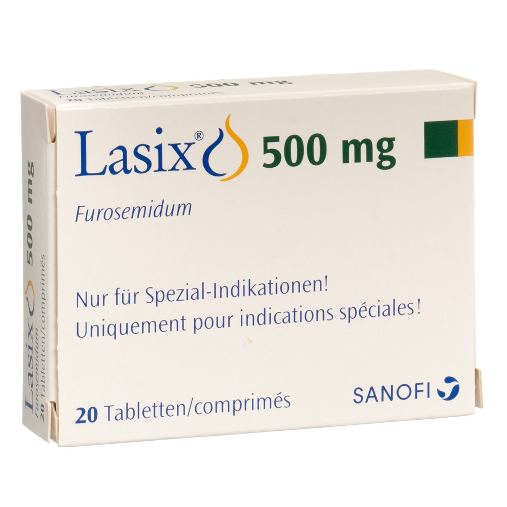 LASIX cpr 500 mg 20 pce
