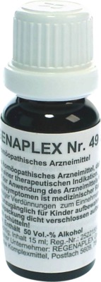 Regenaplex Nr. 49a, Tropfen zum Einnehmen