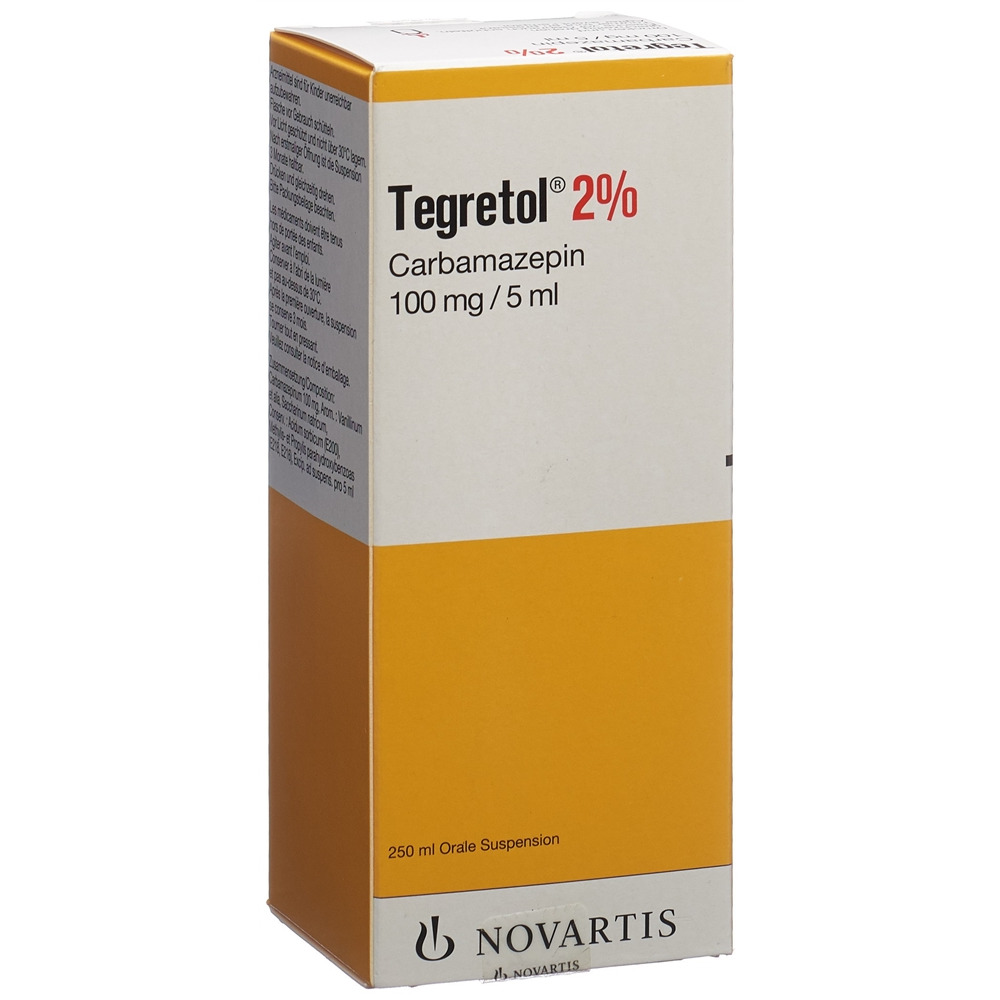 TEGRETOL susp 2 % fl 250 ml