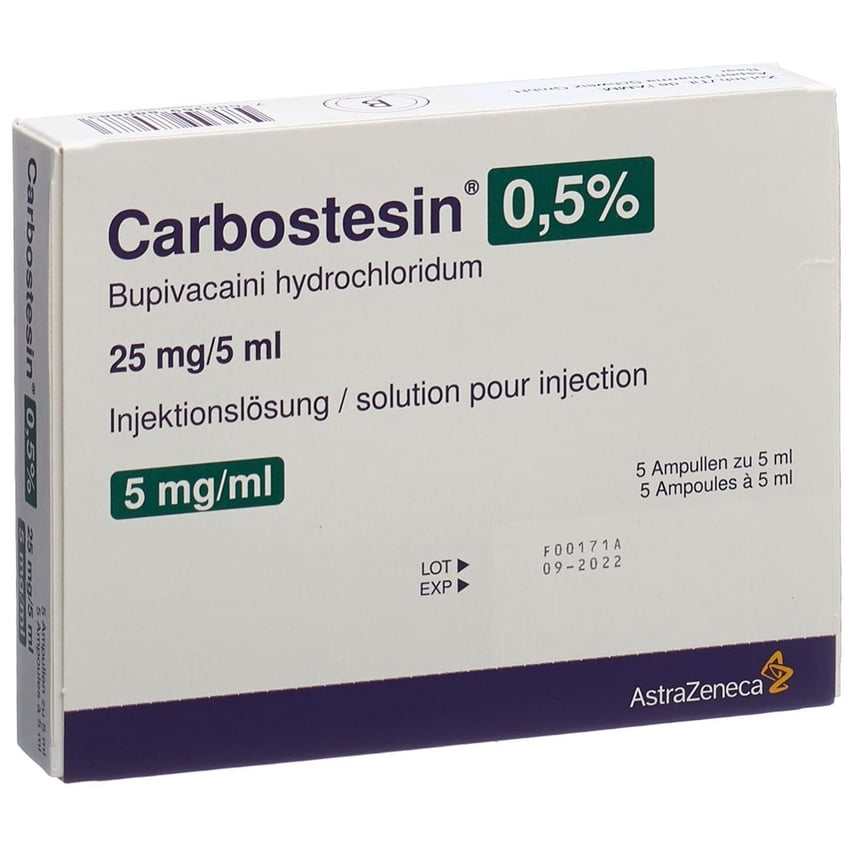 Carbostesin 0,5 %, Injektionslösung
