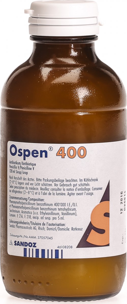 Ospen 400, Sirup