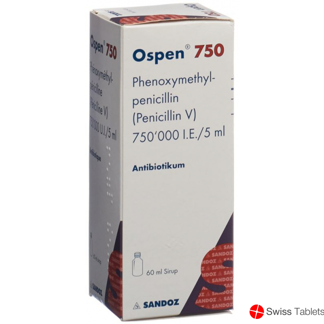 Ospen 750, Sirup