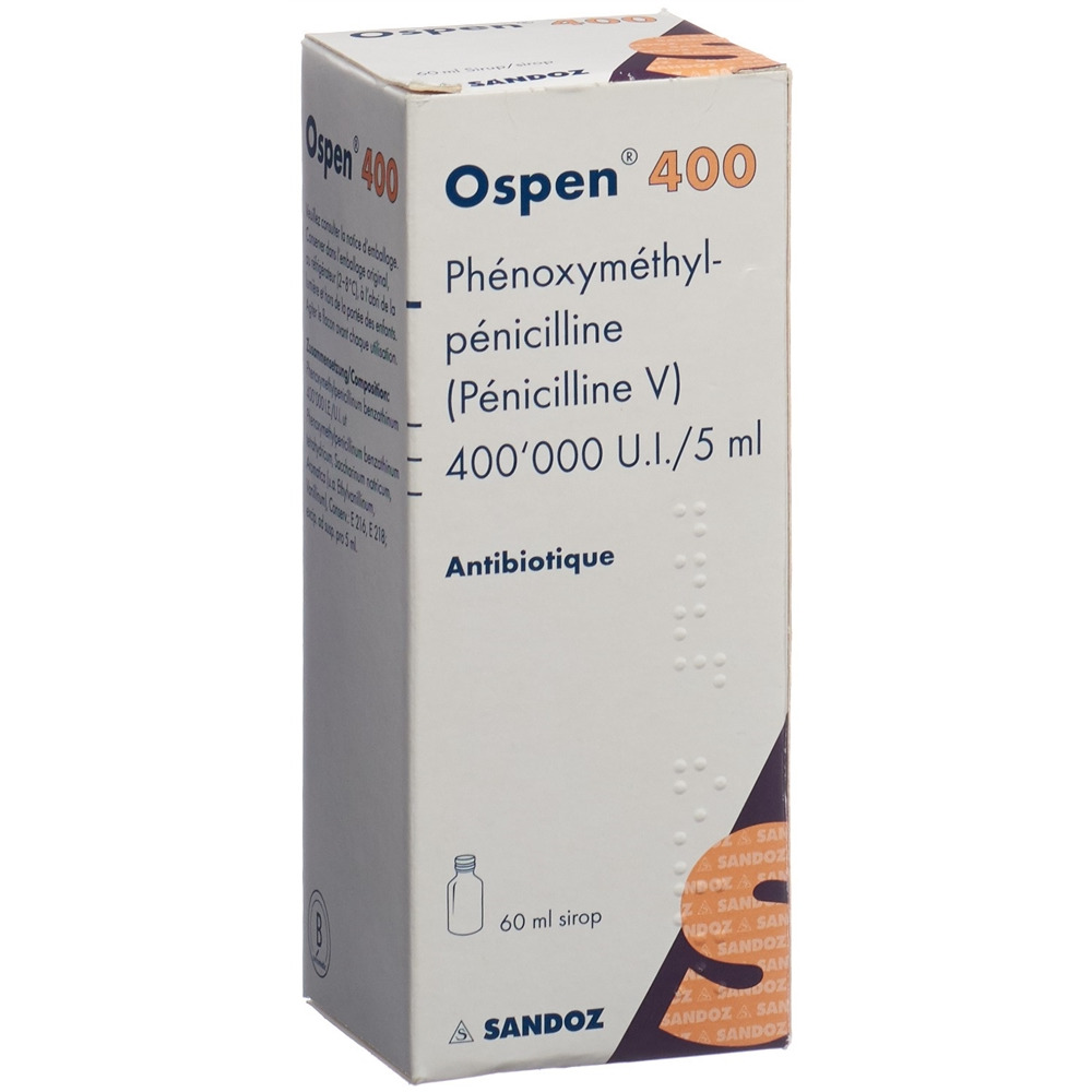 Ospen 400, Sirup