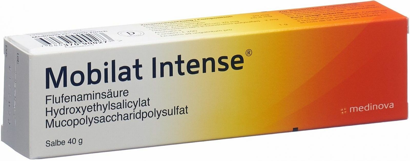 Mobilat Intense, Salbe