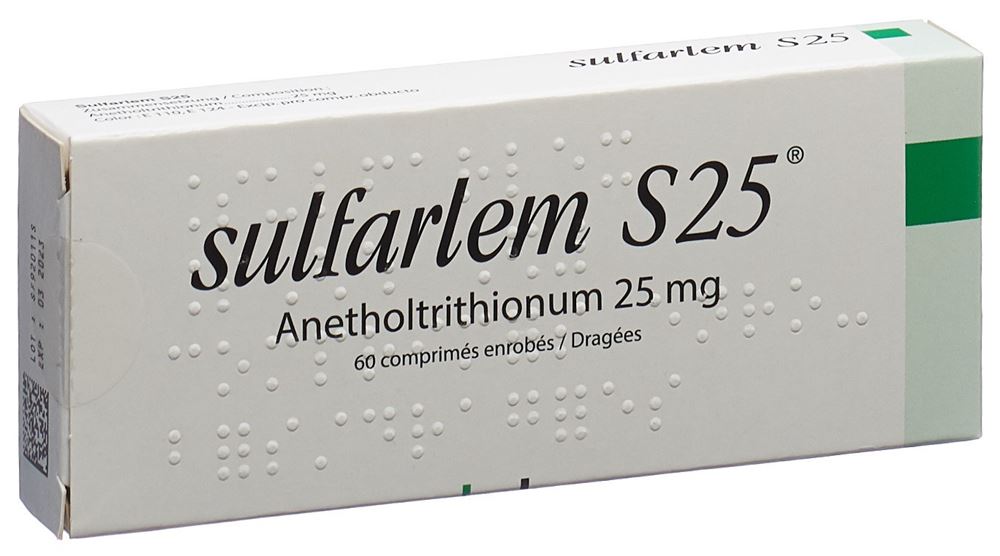 Sulfarlem S 25, Dragées