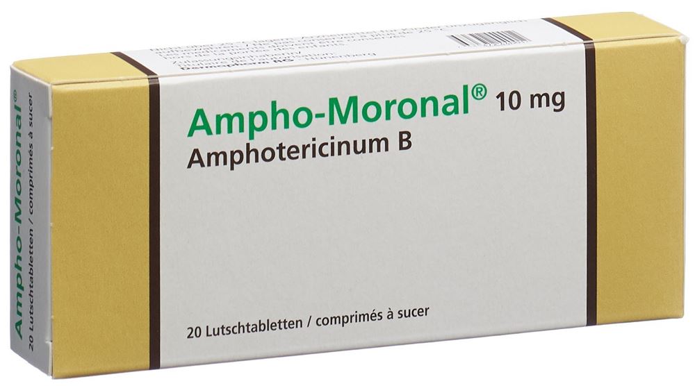 AMPHO-MORONAL cpr sucer 10 mg 20 pce