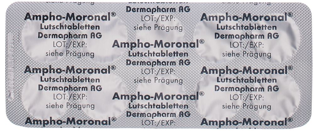 AMPHO-MORONAL cpr sucer 10 mg 20 pce