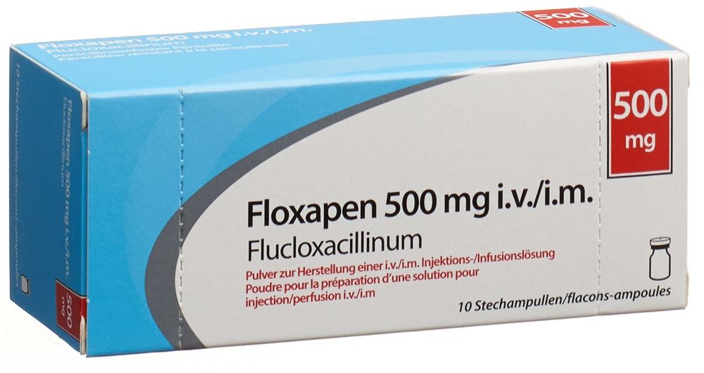 Floxapen 500 mg i.v./i.m., Pulver zur Herstellung einer Injektions-/Infusionslösung