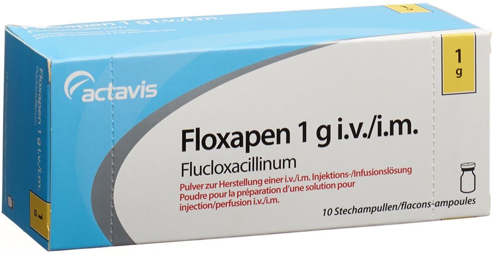 Floxapen 1 g i.v./i.m., Pulver zur Herstellung einer Injektions-/Infusionslösung