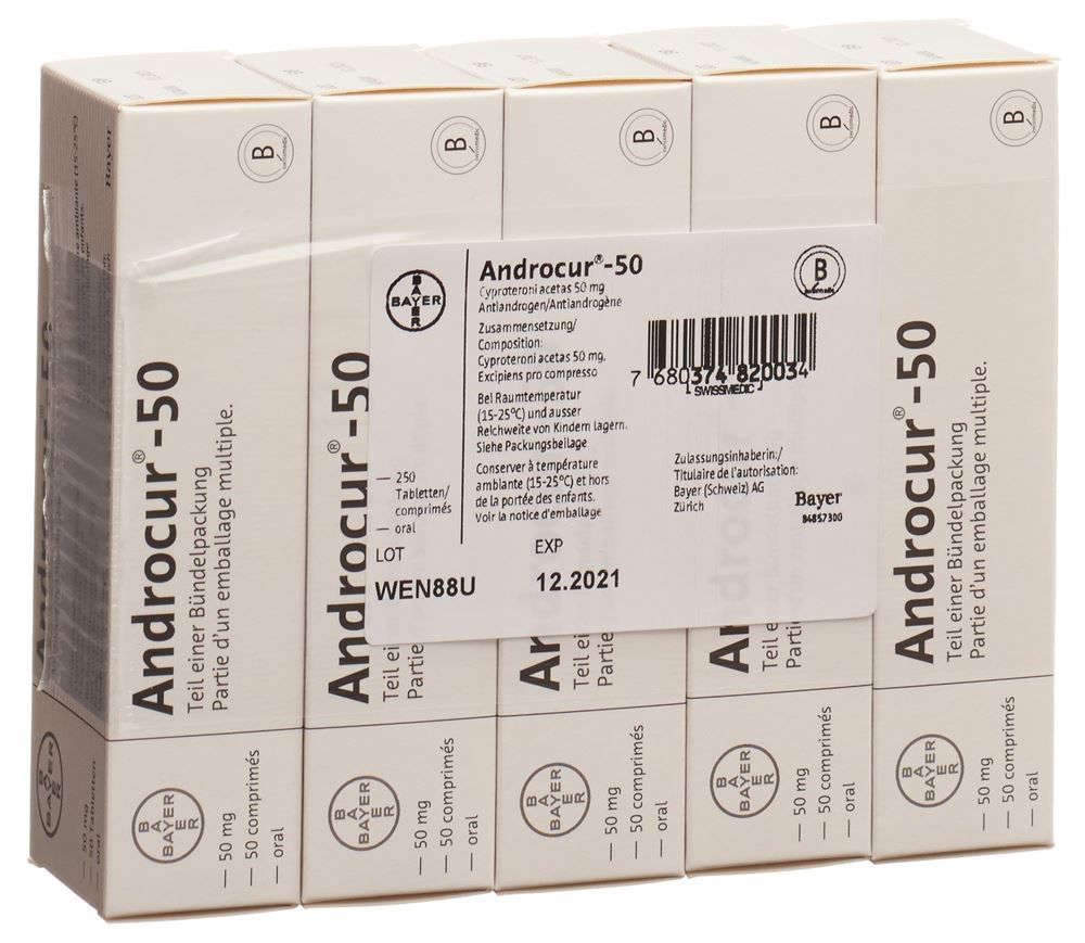 ANDROCUR cpr 50 mg 5 x 50 pce
