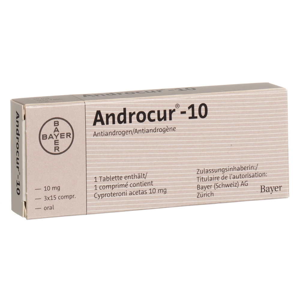 ANDROCUR cpr 10 mg 3 x 15 pce