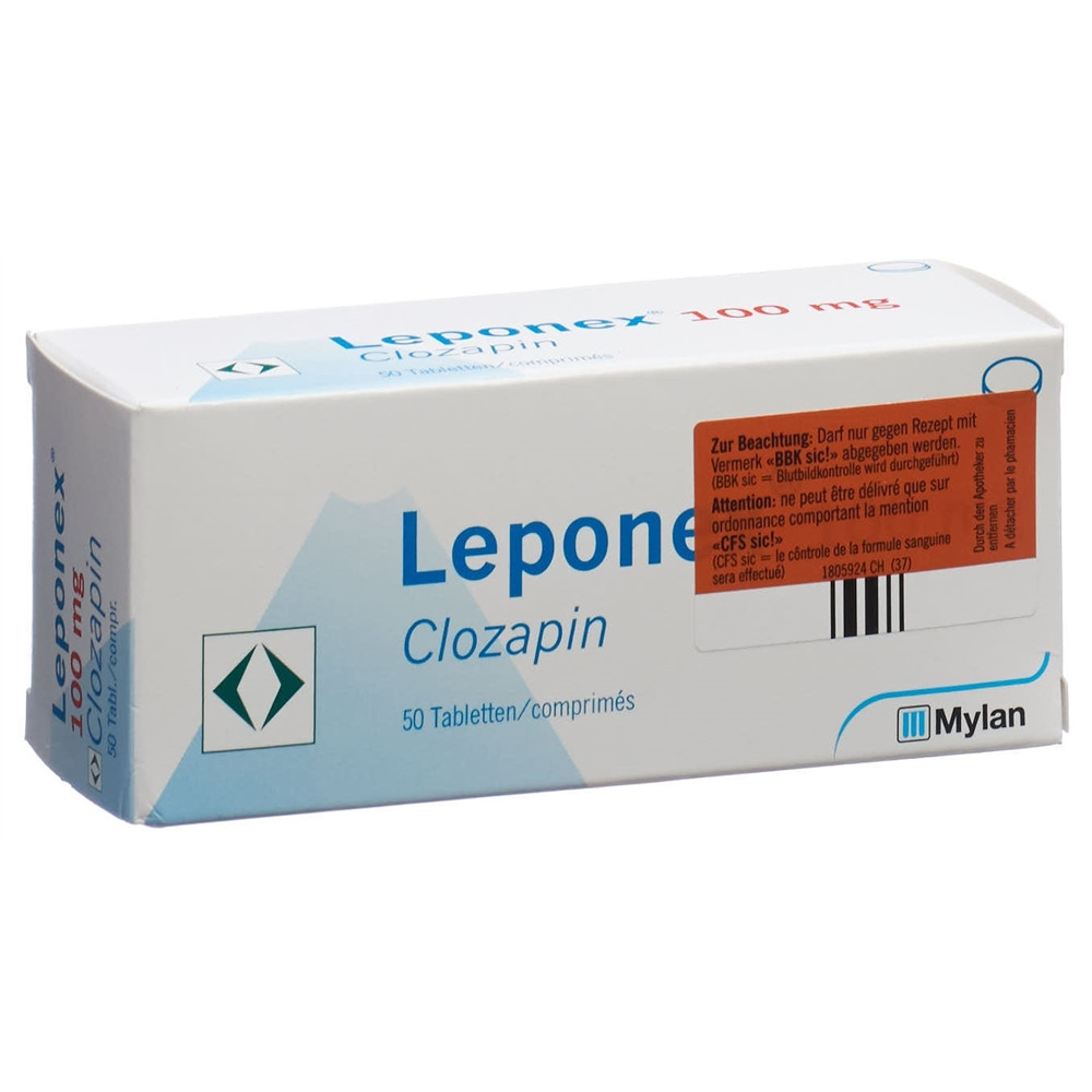 Leponex 100 mg, Tabletten