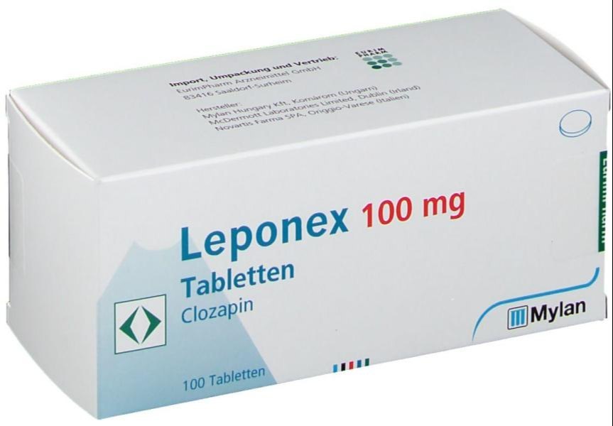 Leponex 100 mg, Tabletten