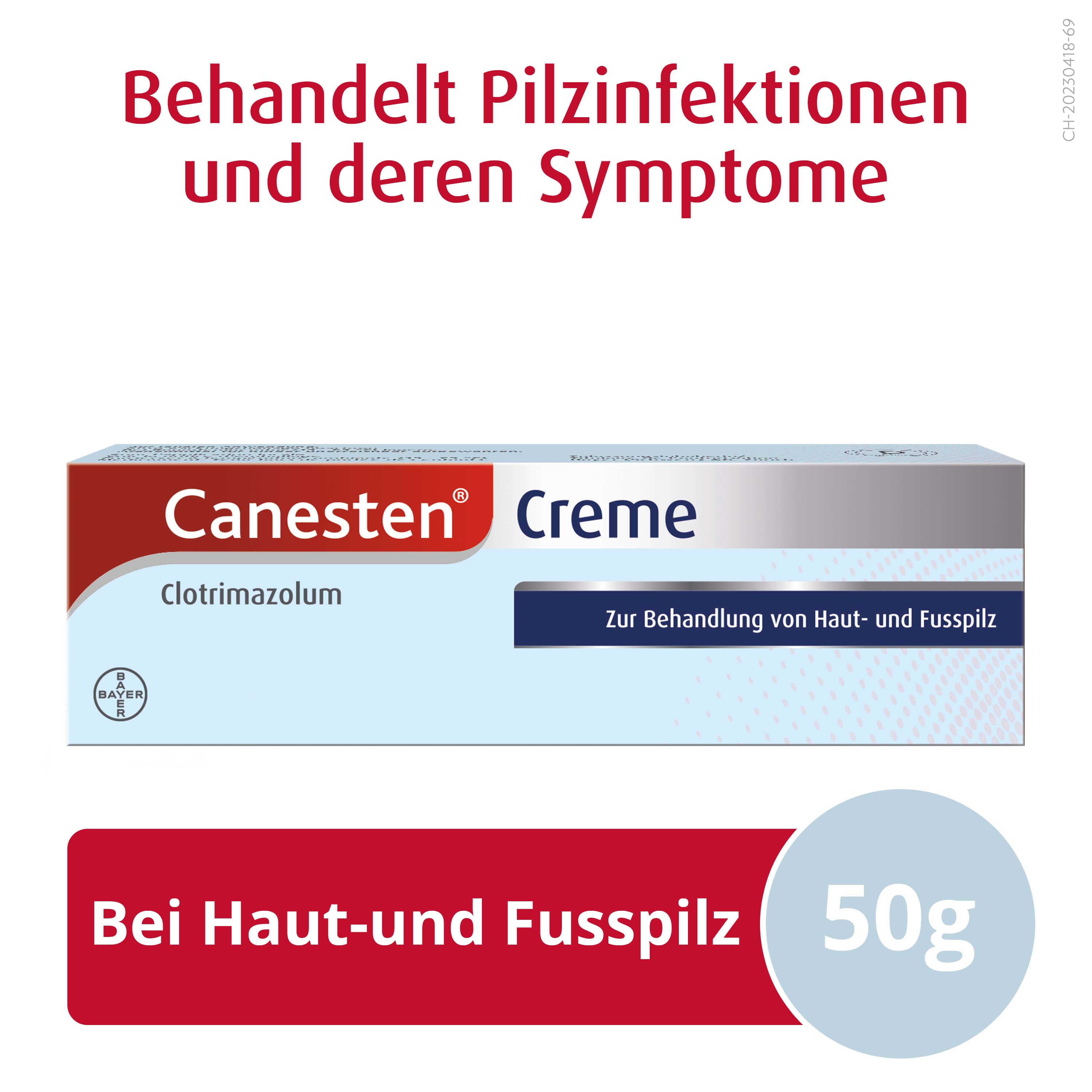CANESTEN crème 10 mg/g tb 50 g