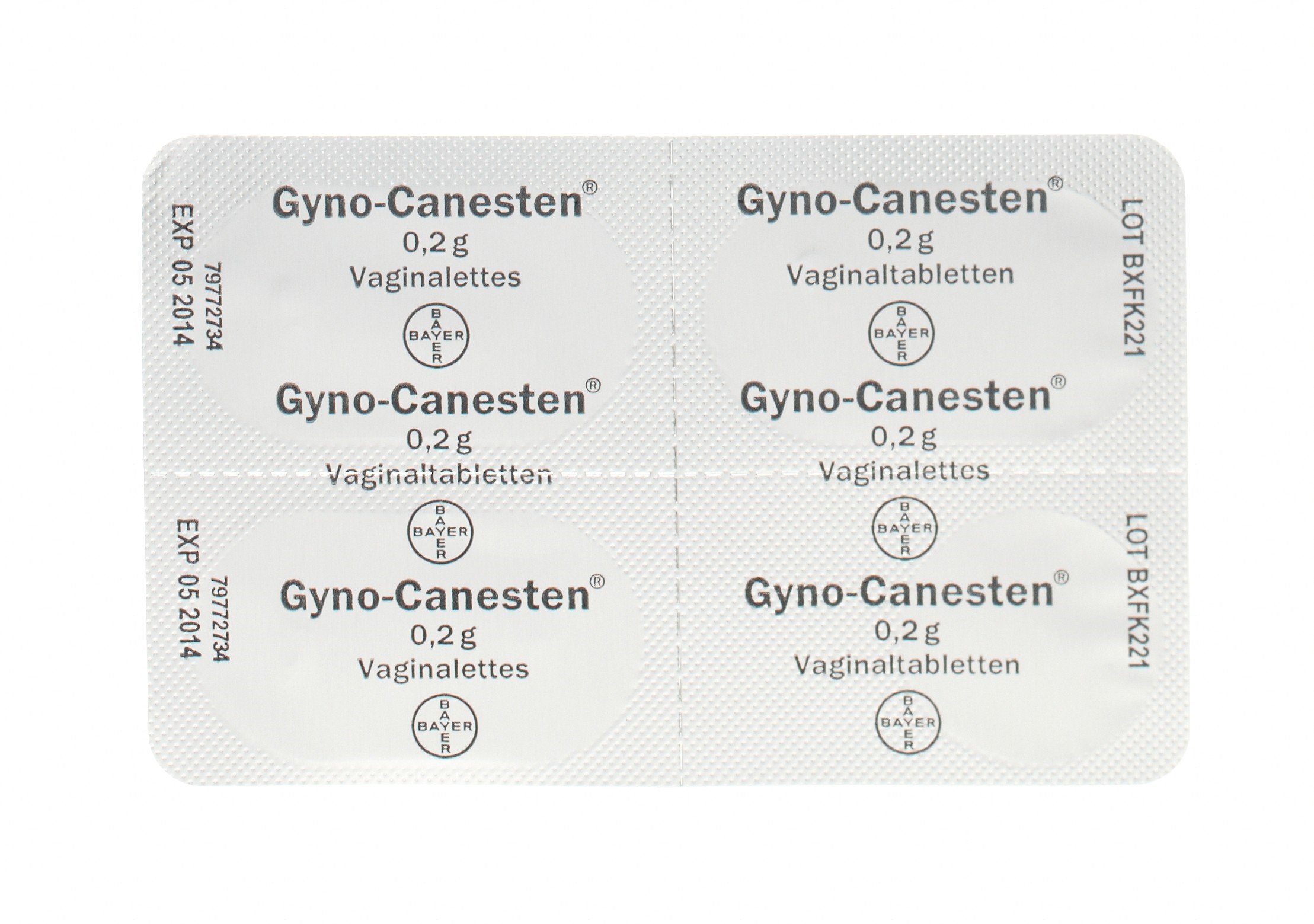 Gyno-Canesten, Vaginaltabletten