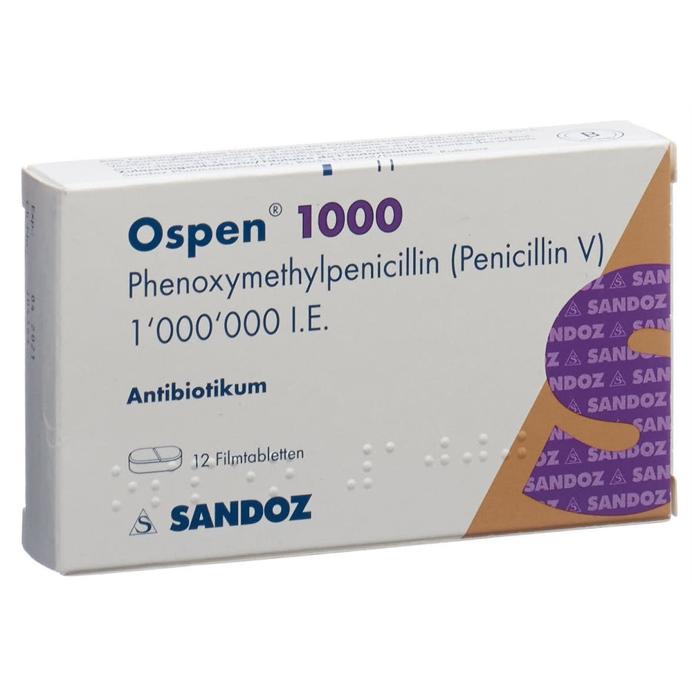Ospen 1000, Filmtabletten