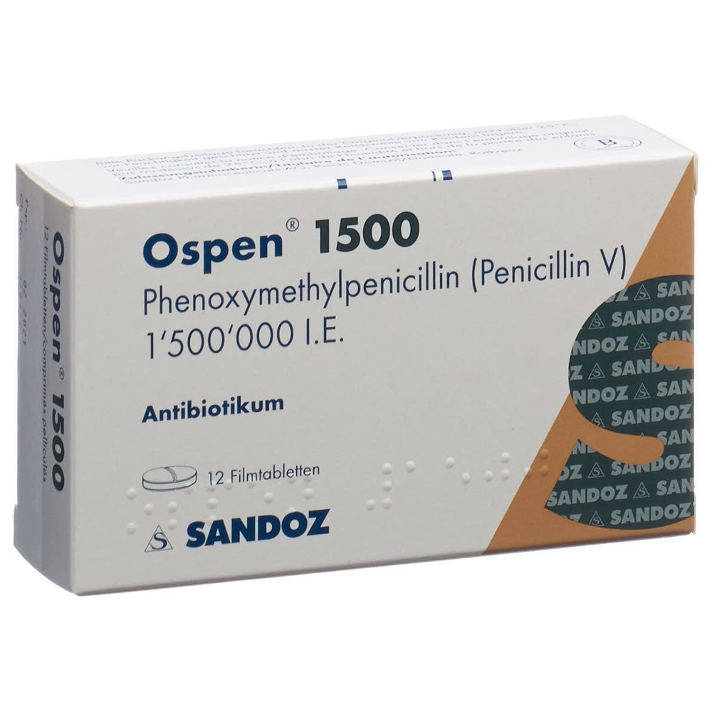 OSPEN 1500 cpr pell 1.5 mio UI 12 pce