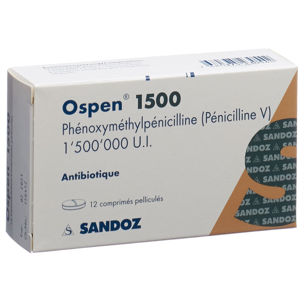 OSPEN 1500 cpr pell 1.5 mio UI 12 pce