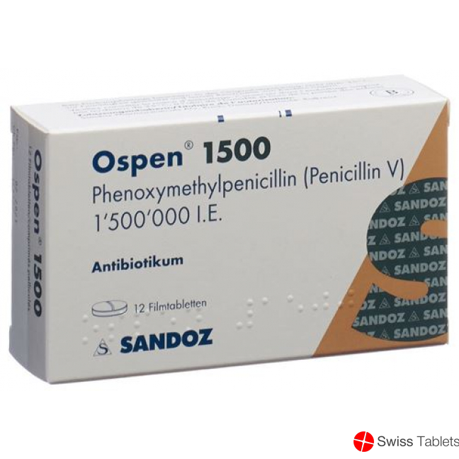 Ospen 1500, Filmtabletten