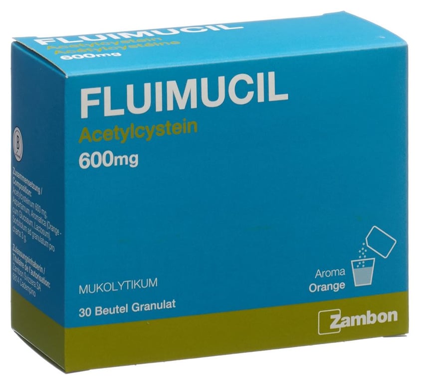 Fluimucil 600, granulato per soluzione orale
