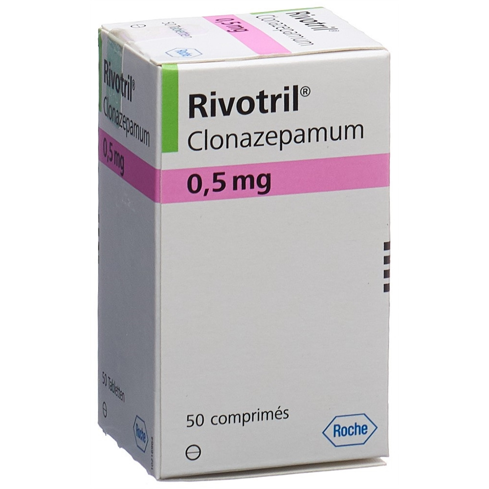 RIVOTRIL cpr 0.5 mg fl 50 pce