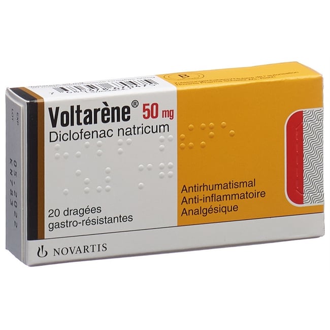 Voltaren 50 mg, Dragées