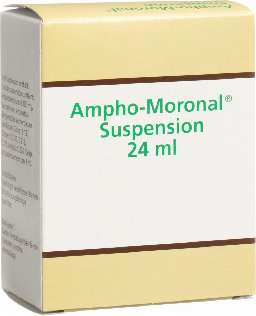 Ampho-Moronal, Suspension zur Anwendung in der Mundhöhle/zum Einnehmen