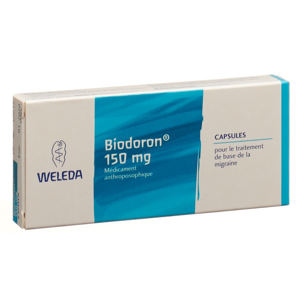 BIODORON 150 mg, capsules 20 pce