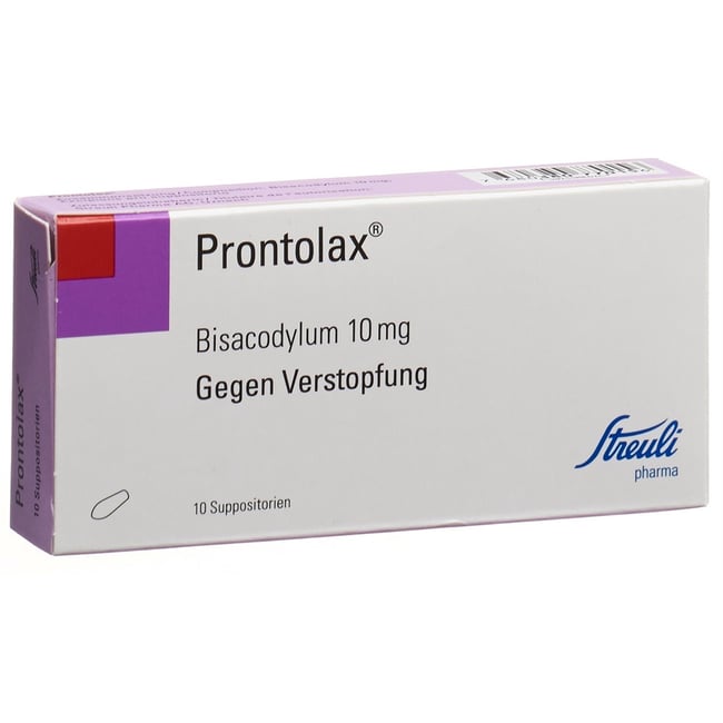 Prontolax, Suppositorien